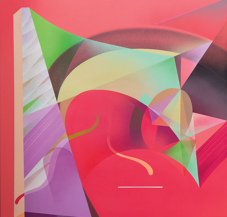 No Name, Leinwand, 140x80