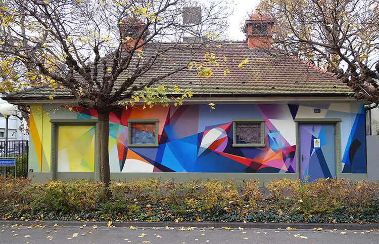 Müllheimerstrasse, Basel Fassade